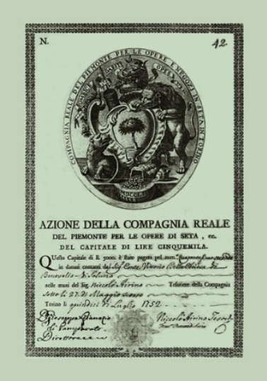 Compagnia Reale del Piemonte per le Opere di Seta